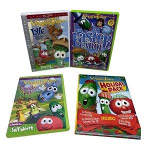 VeggieTails Set of 7 Children's Christian DVDs